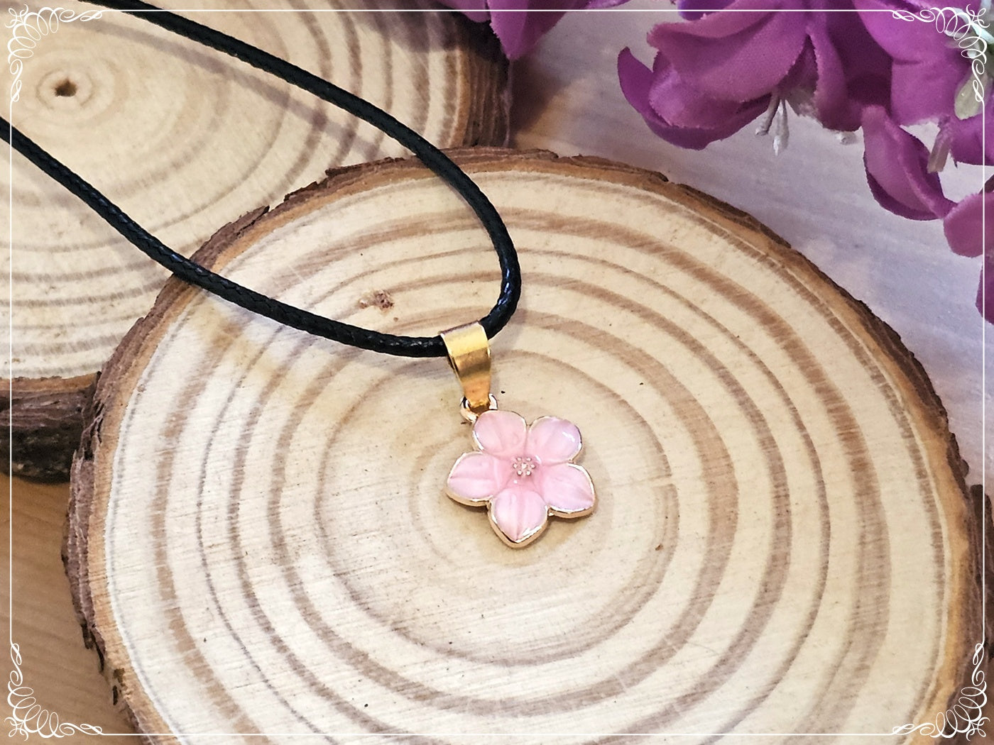 Pendentifs Japon "Sakura" - Fleurs de cerisier