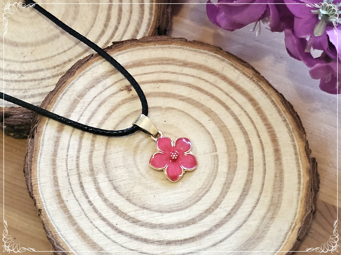 Pendentifs Japon "Sakura" - Fleurs de cerisier