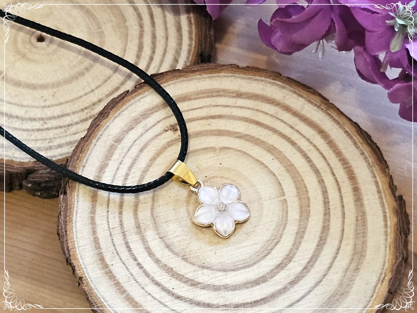 Pendentifs Japon "Sakura" - Fleurs de cerisier