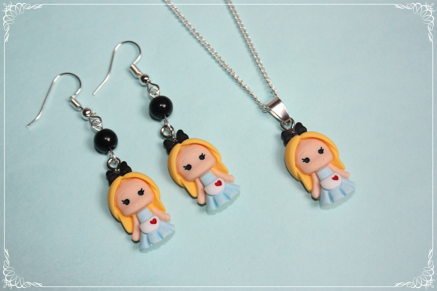 Pendentifs style "Princesses Disney"