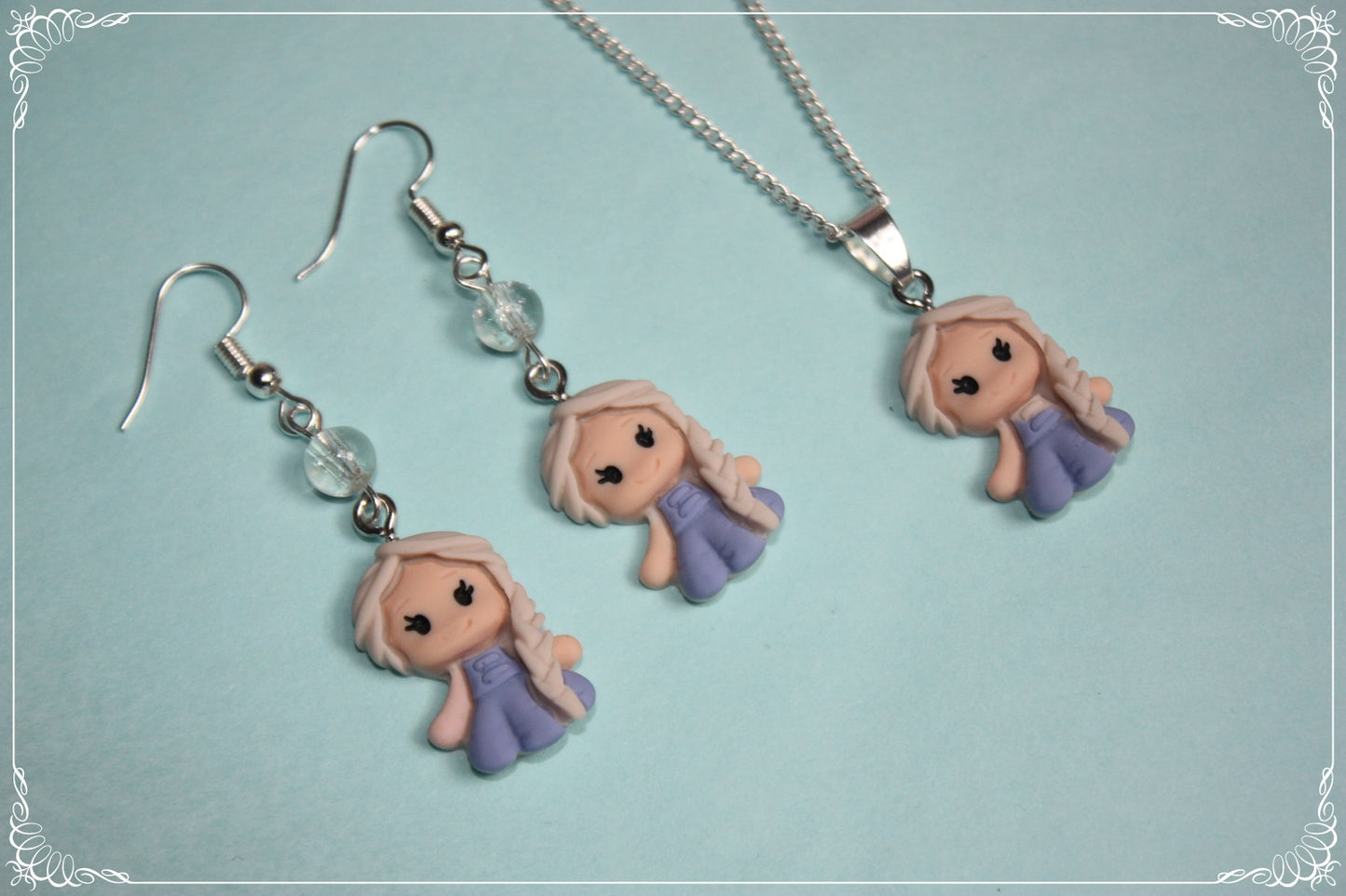 Pendentifs style "Princesses Disney"