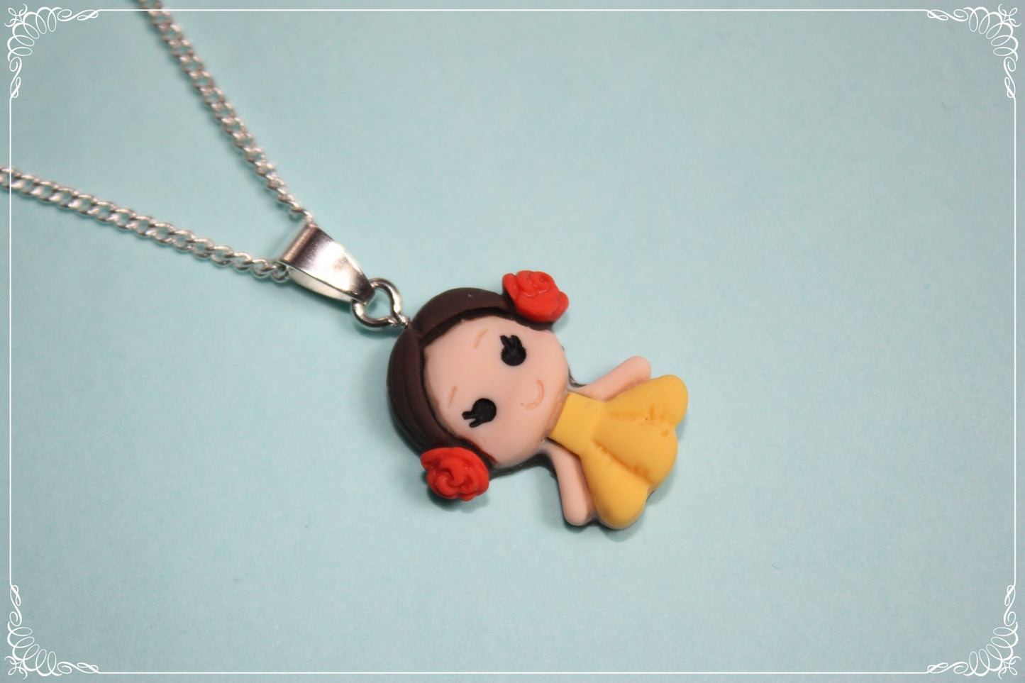 Pendentifs style "Princesses Disney"