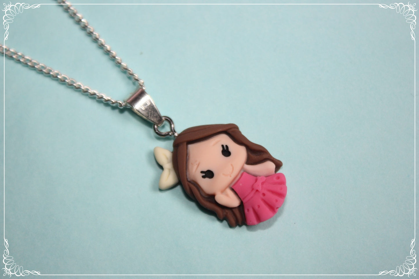 Pendentifs style "Princesses Disney"