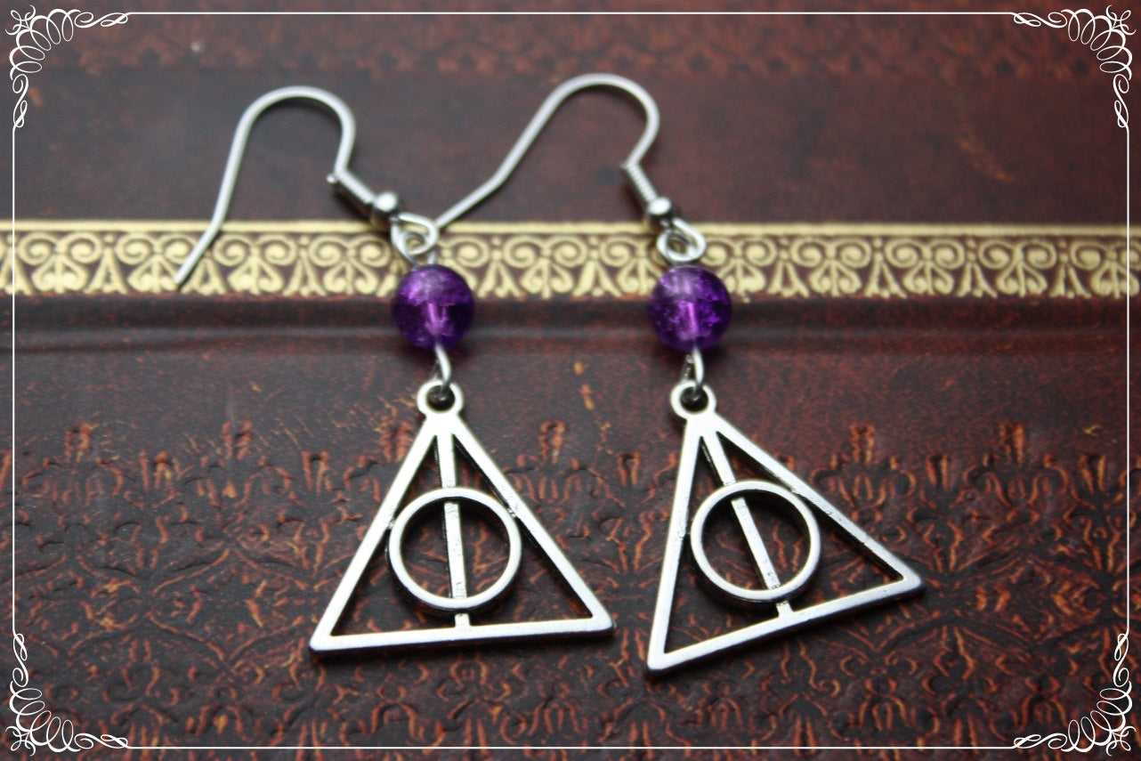 Boucles d'oreilles "Harry Potter - Reliques de la mort"