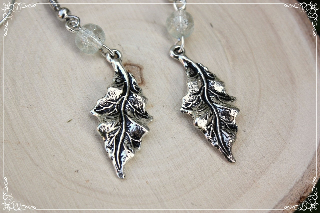 Boucles d'oreilles "Feuilles"