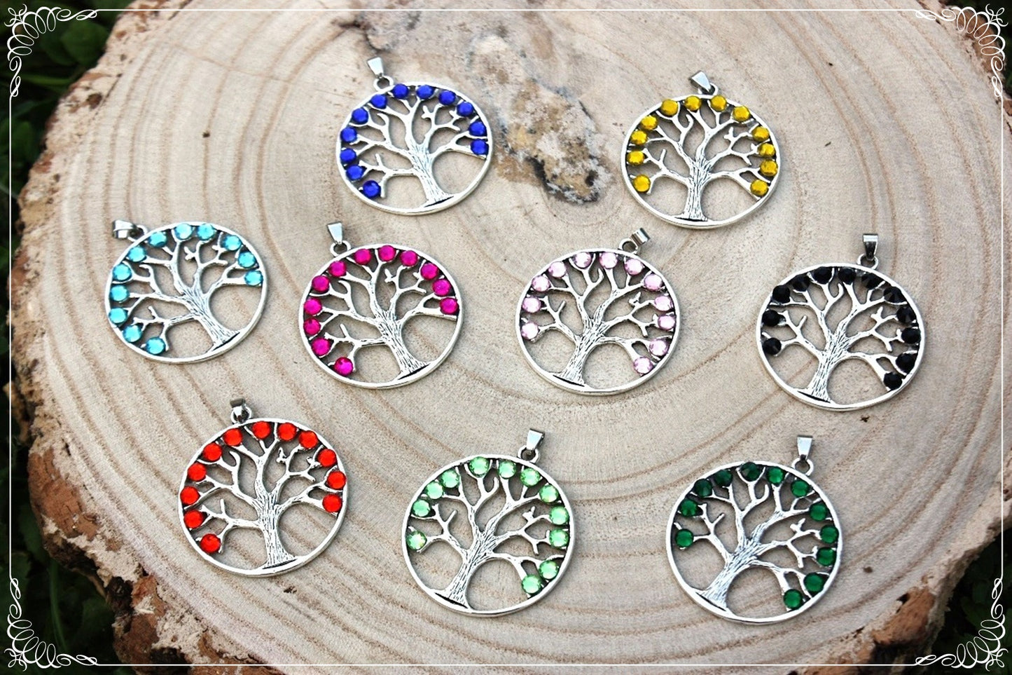 Pendentif "Arbres"