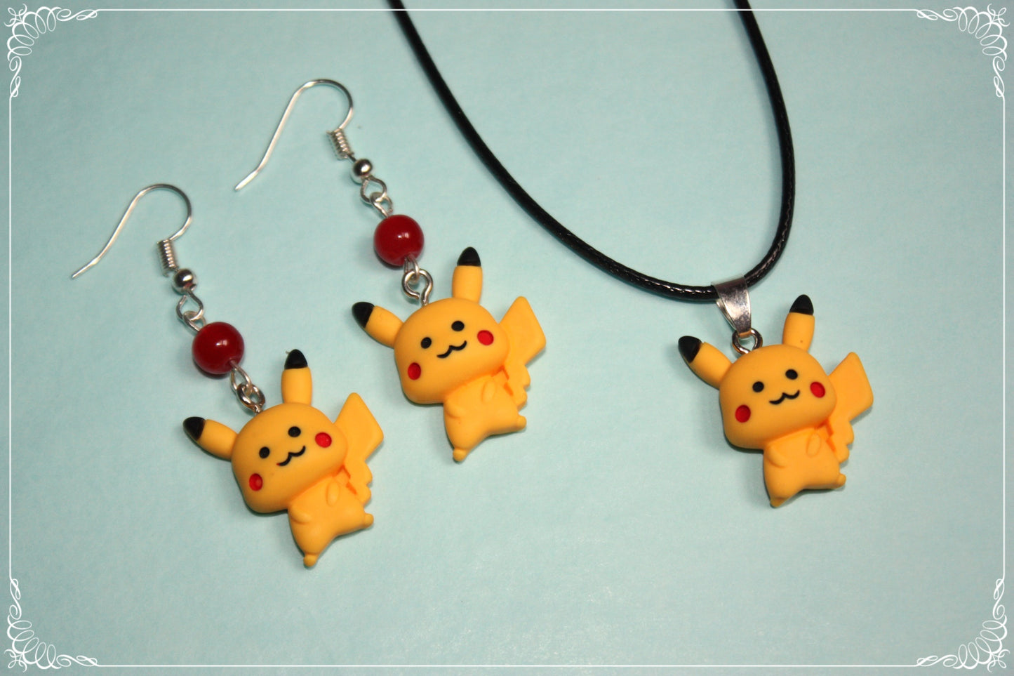 Boucles d'oreilles style "Pokémon"