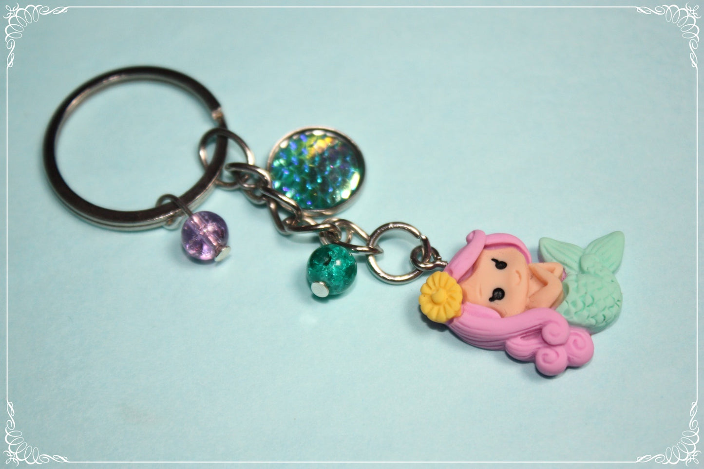 Porte-clés style "Princesses Disney"