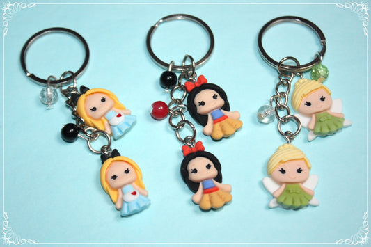 Porte-clés style "Princesses Disney"