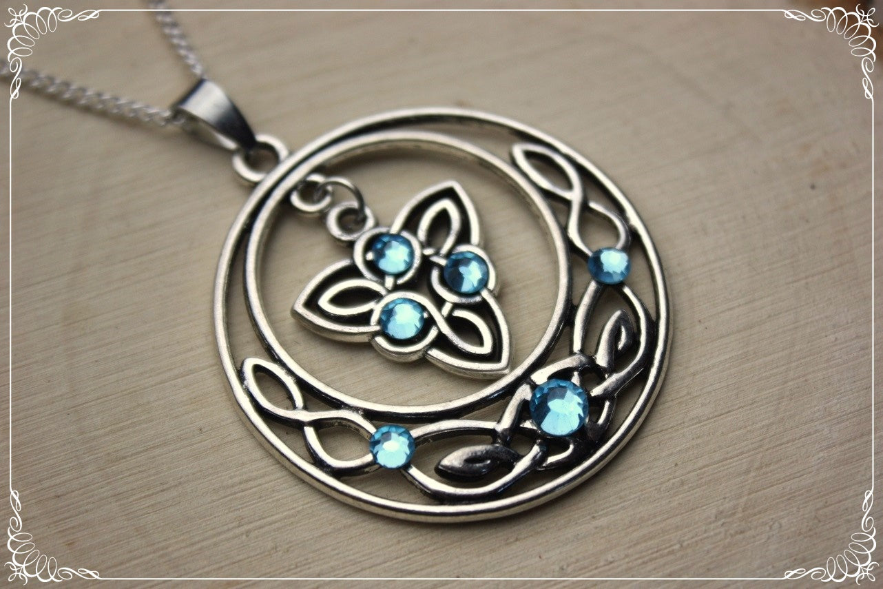 Pendentifs celtiques cercles "Triangles"