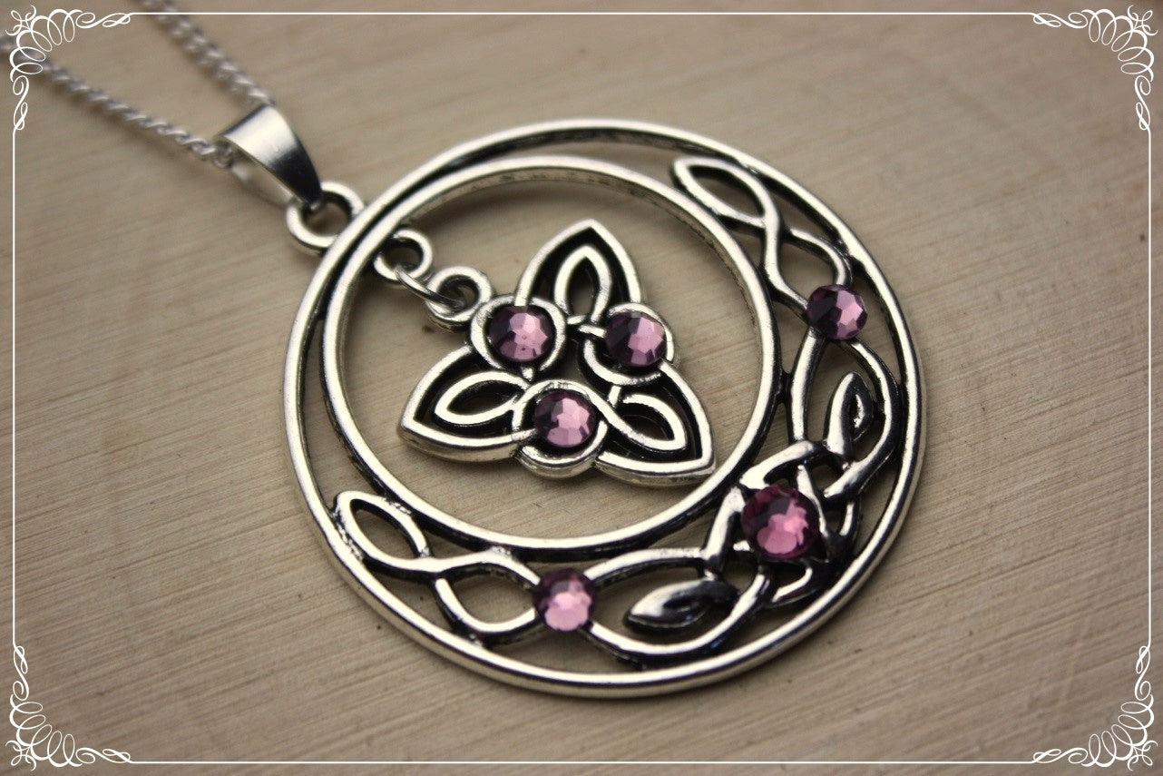 Pendentifs celtiques cercles "Triangles"