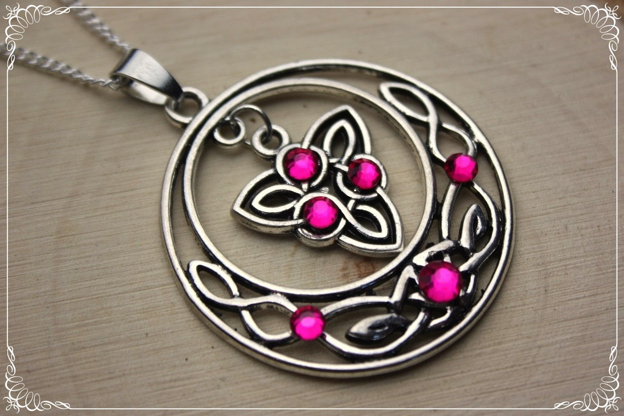 Pendentifs celtiques cercles "Triangles"