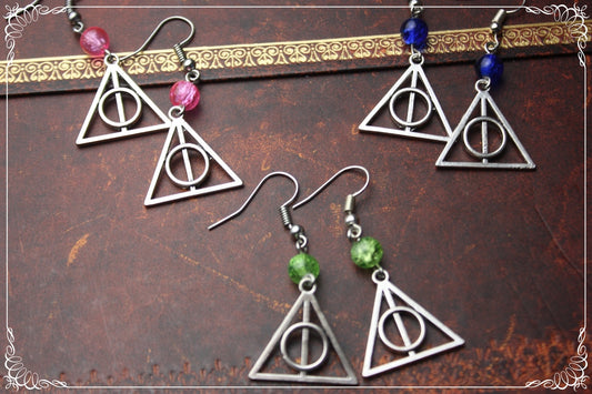 Boucles d'oreilles "Harry Potter - Reliques de la mort"