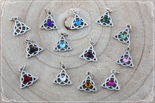 Pendentifs celtiques "Triquetra cerclés"