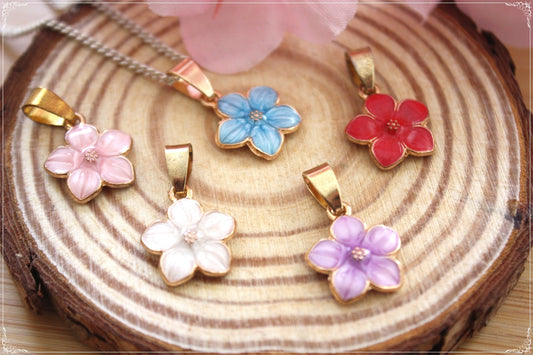 Pendentifs Japon "Sakura" - Fleurs de cerisier