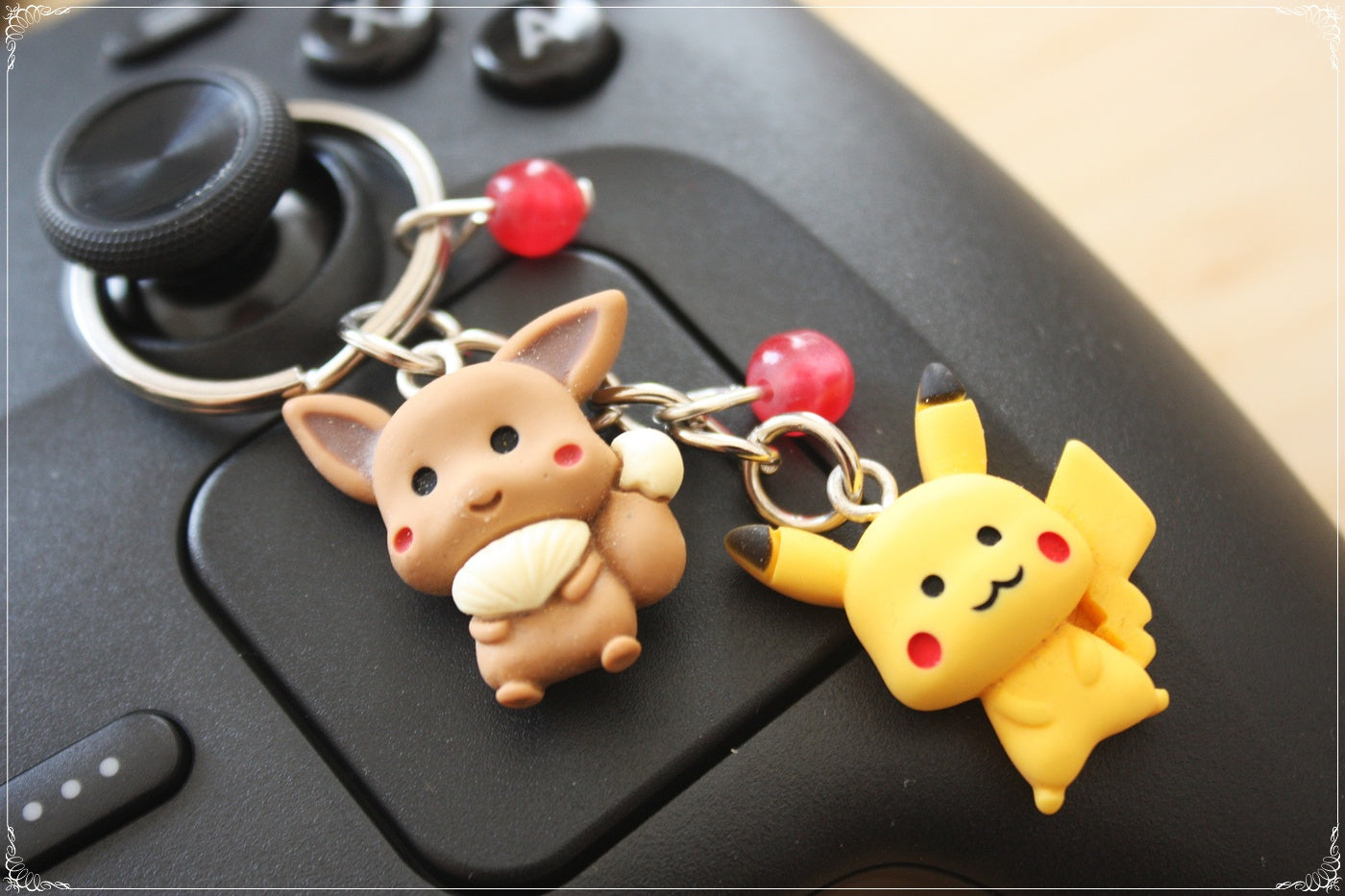Porte-clés style "Pokémon"