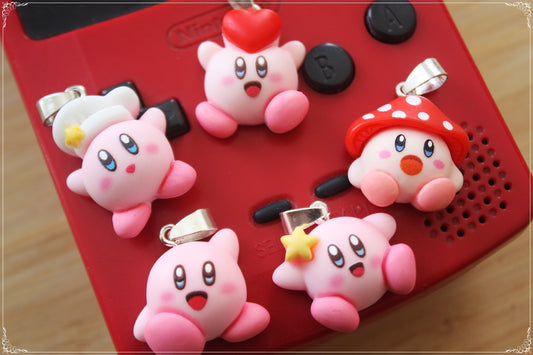 Pendentifs style "Kirby"