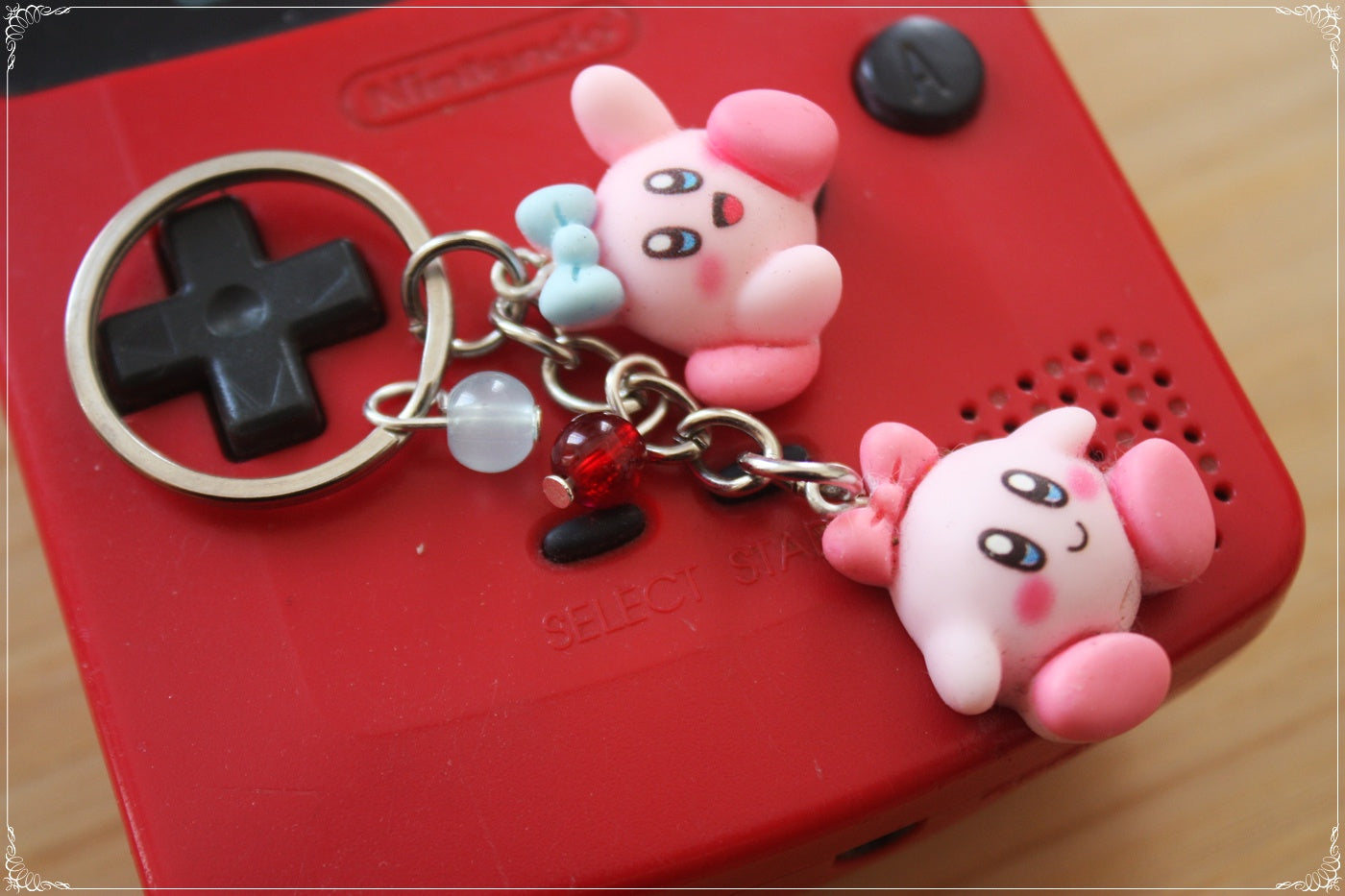 Porte-clés style "Kirby"