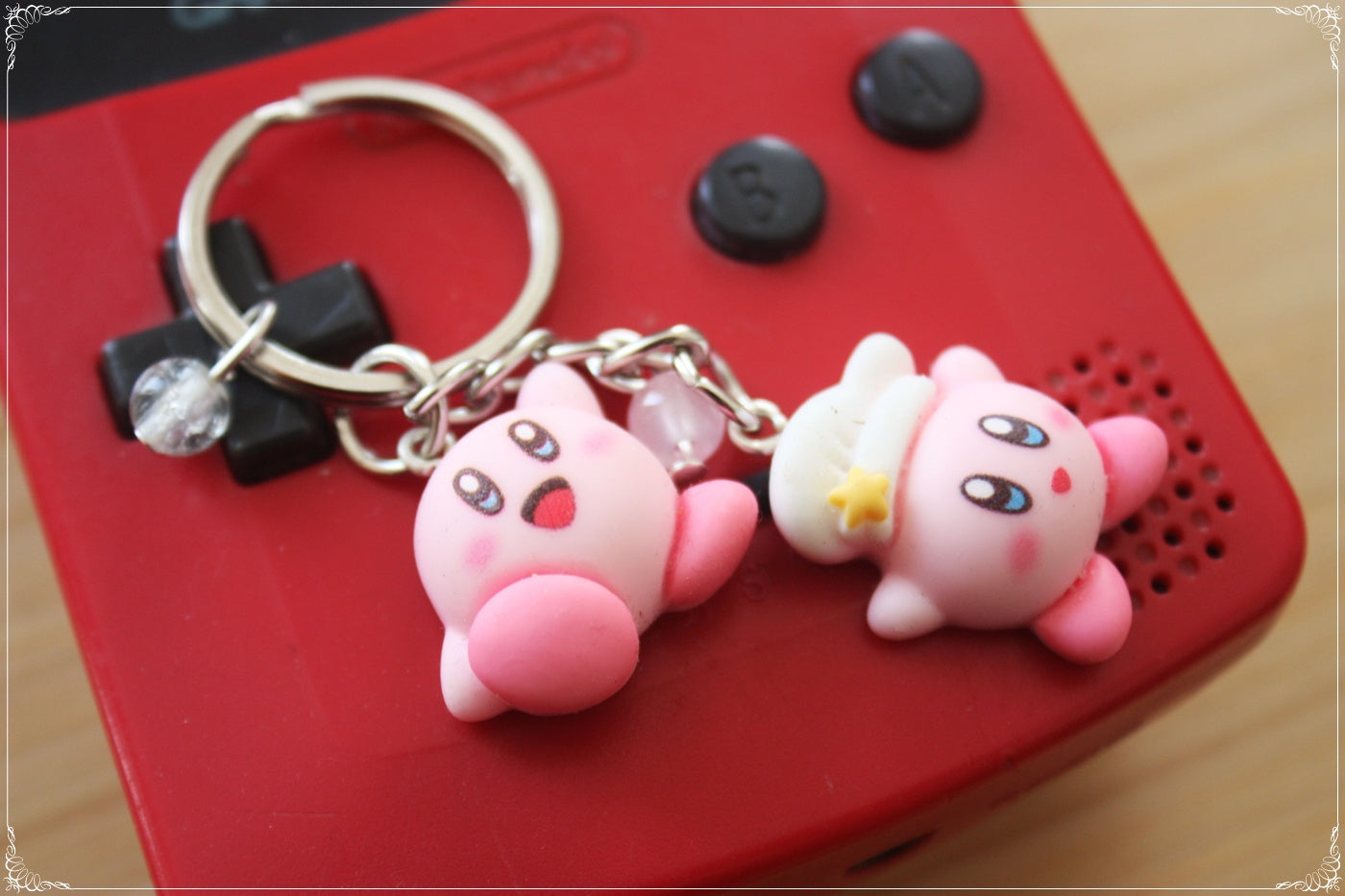 Porte-clés style "Kirby"
