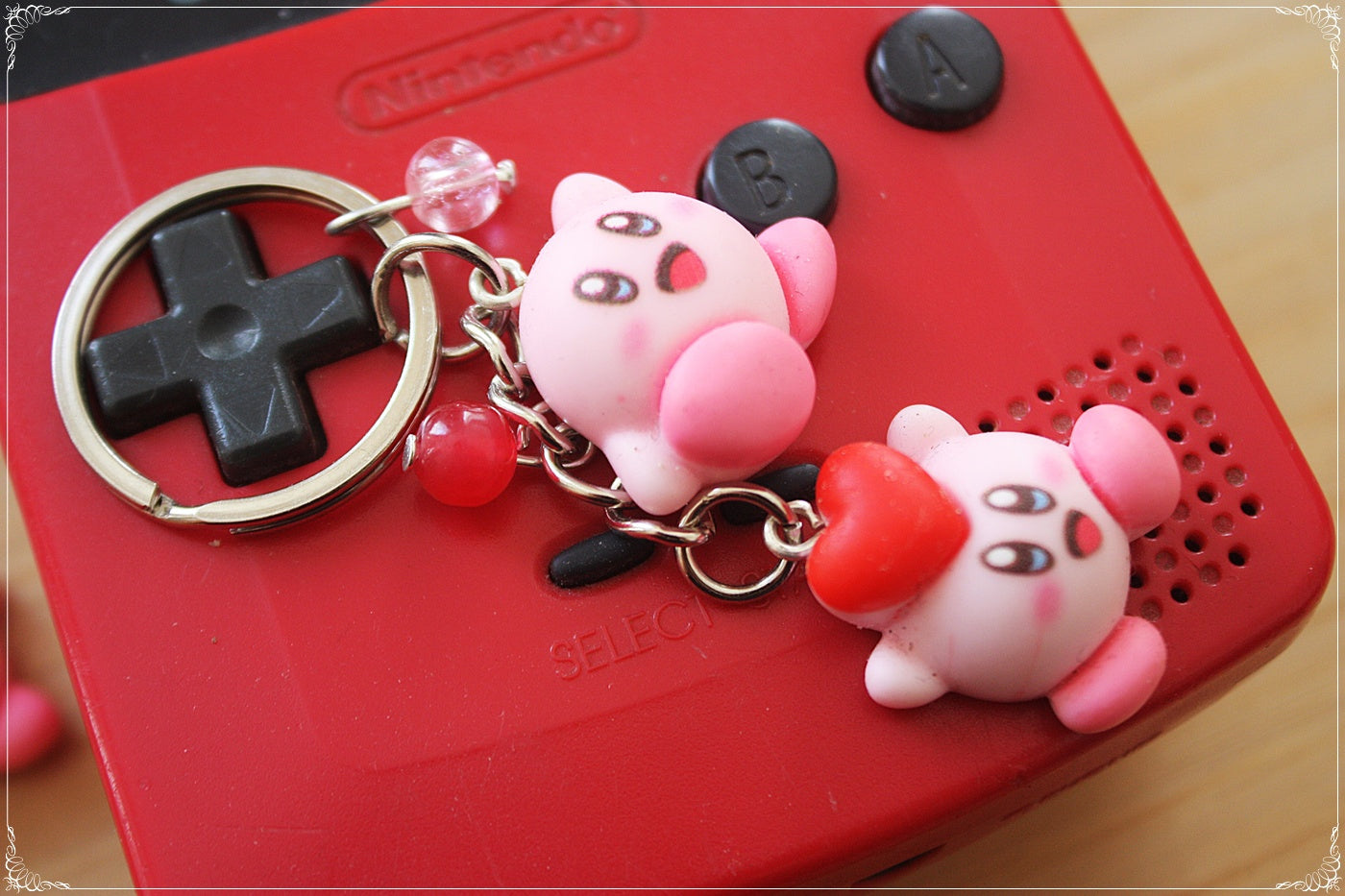 Porte-clés style "Kirby"