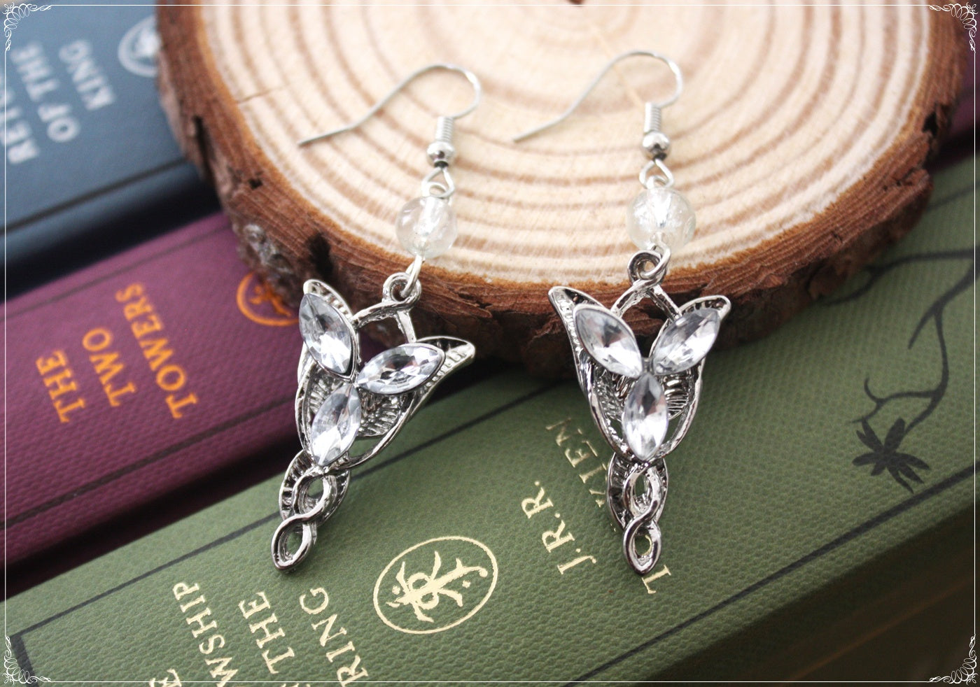 Boucles d'oreilles inspiration "Le seigneur des anneaux"