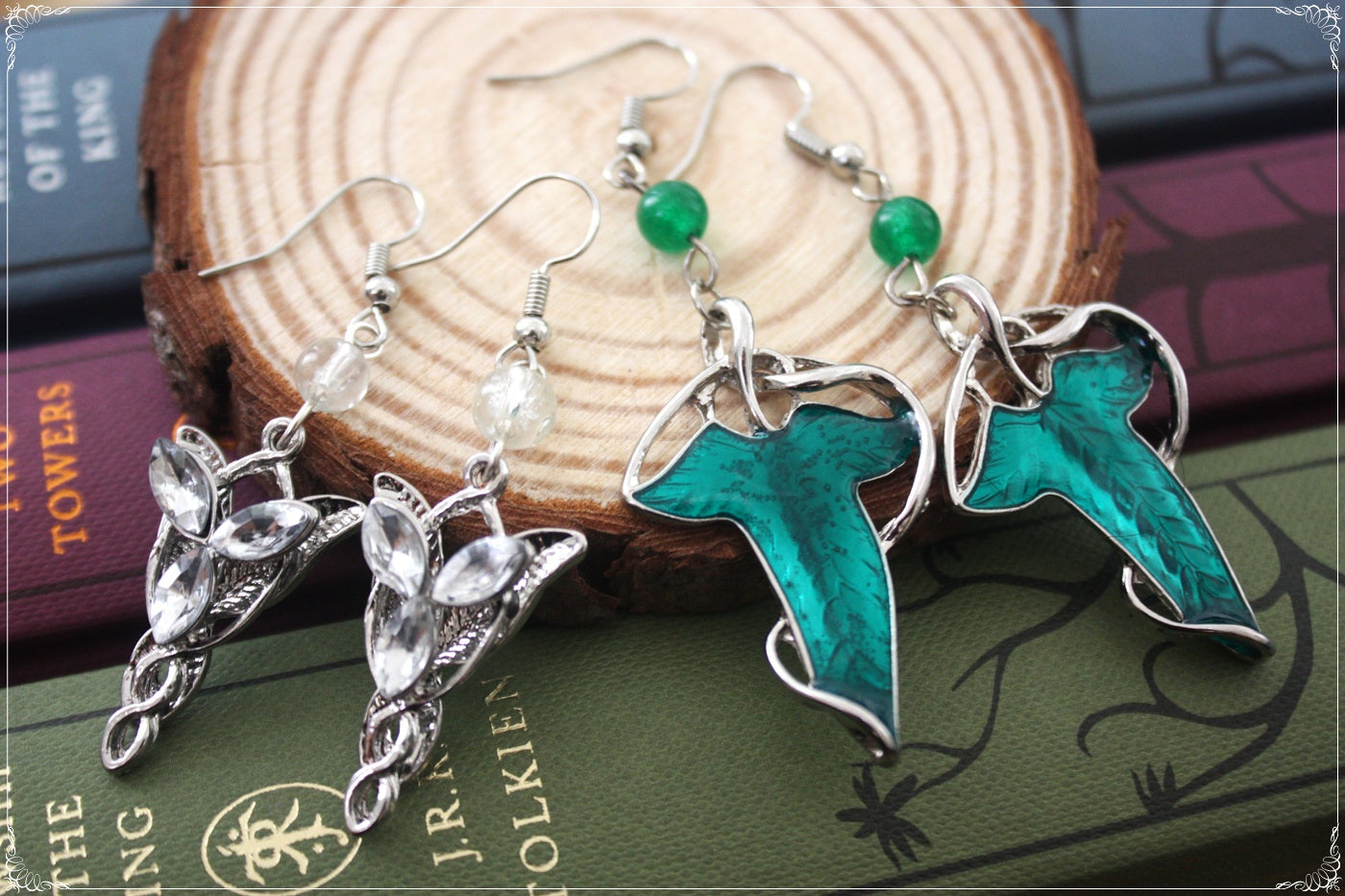 Boucles d'oreilles inspiration "Le seigneur des anneaux"