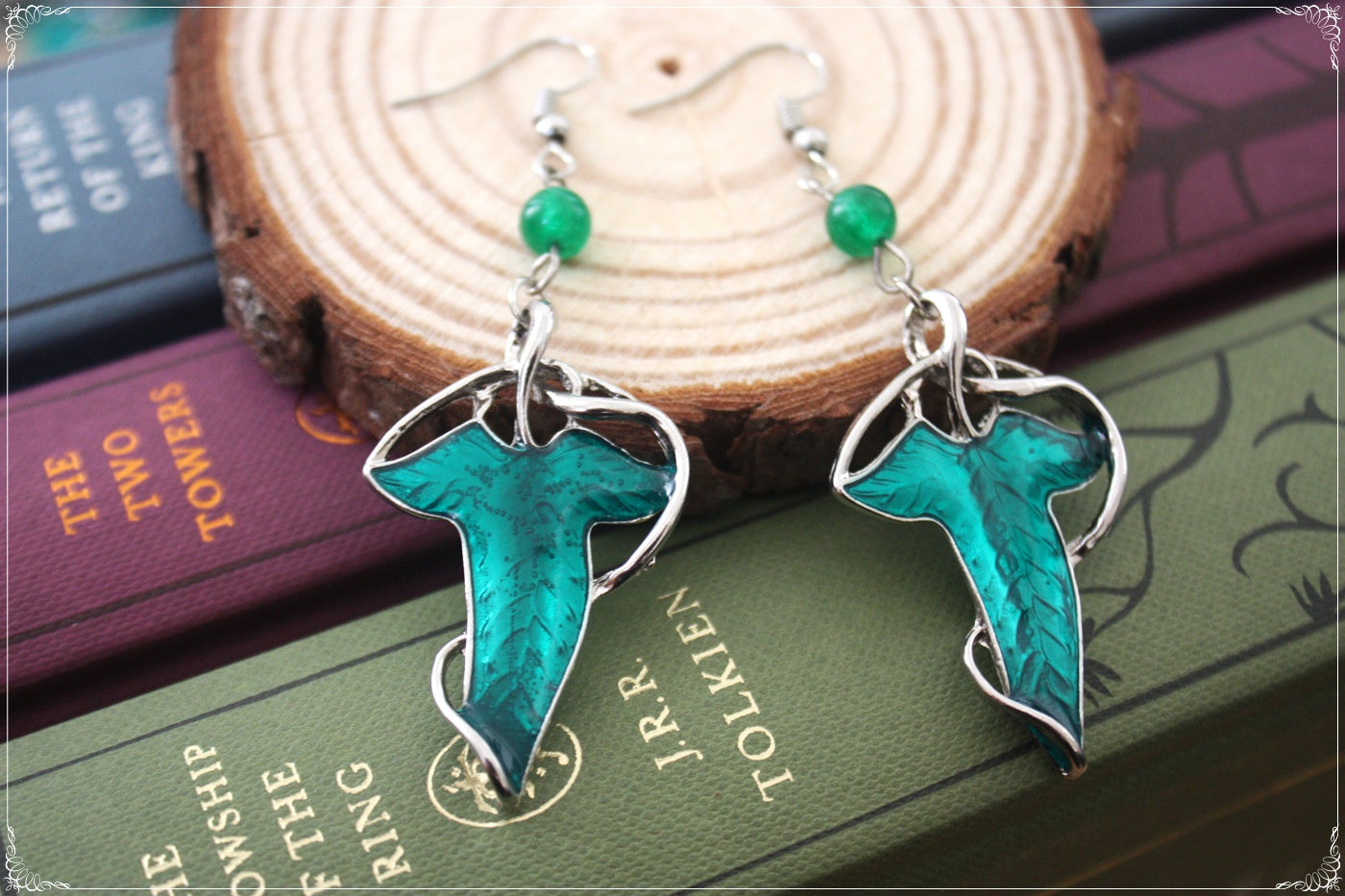 Boucles d'oreilles inspiration "Le seigneur des anneaux"