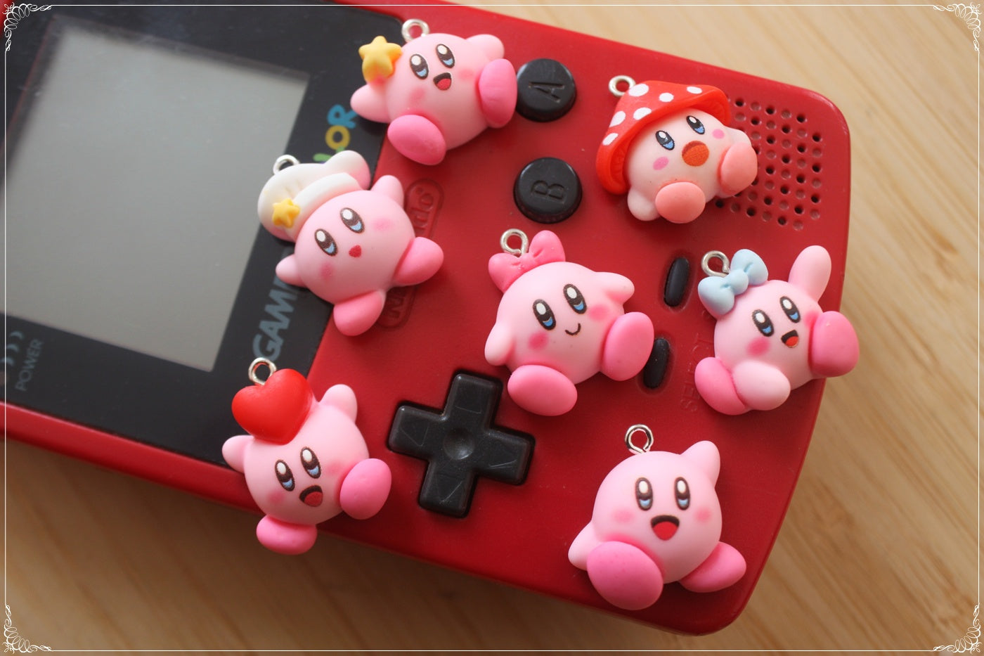 Porte-clés style "Kirby"