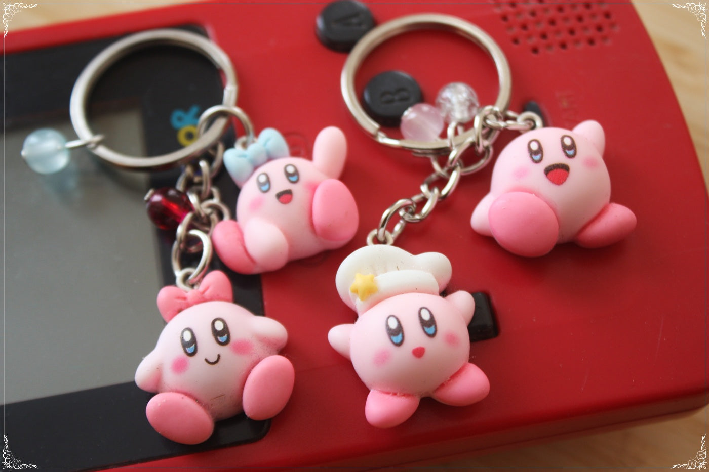 Porte-clés style "Kirby"