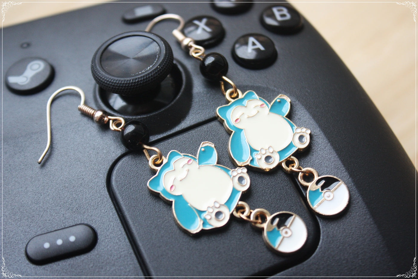 Boucles d'oreilles style "Pokémon"