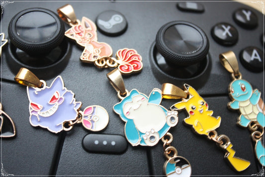 Pendentifs style "Pokémon"