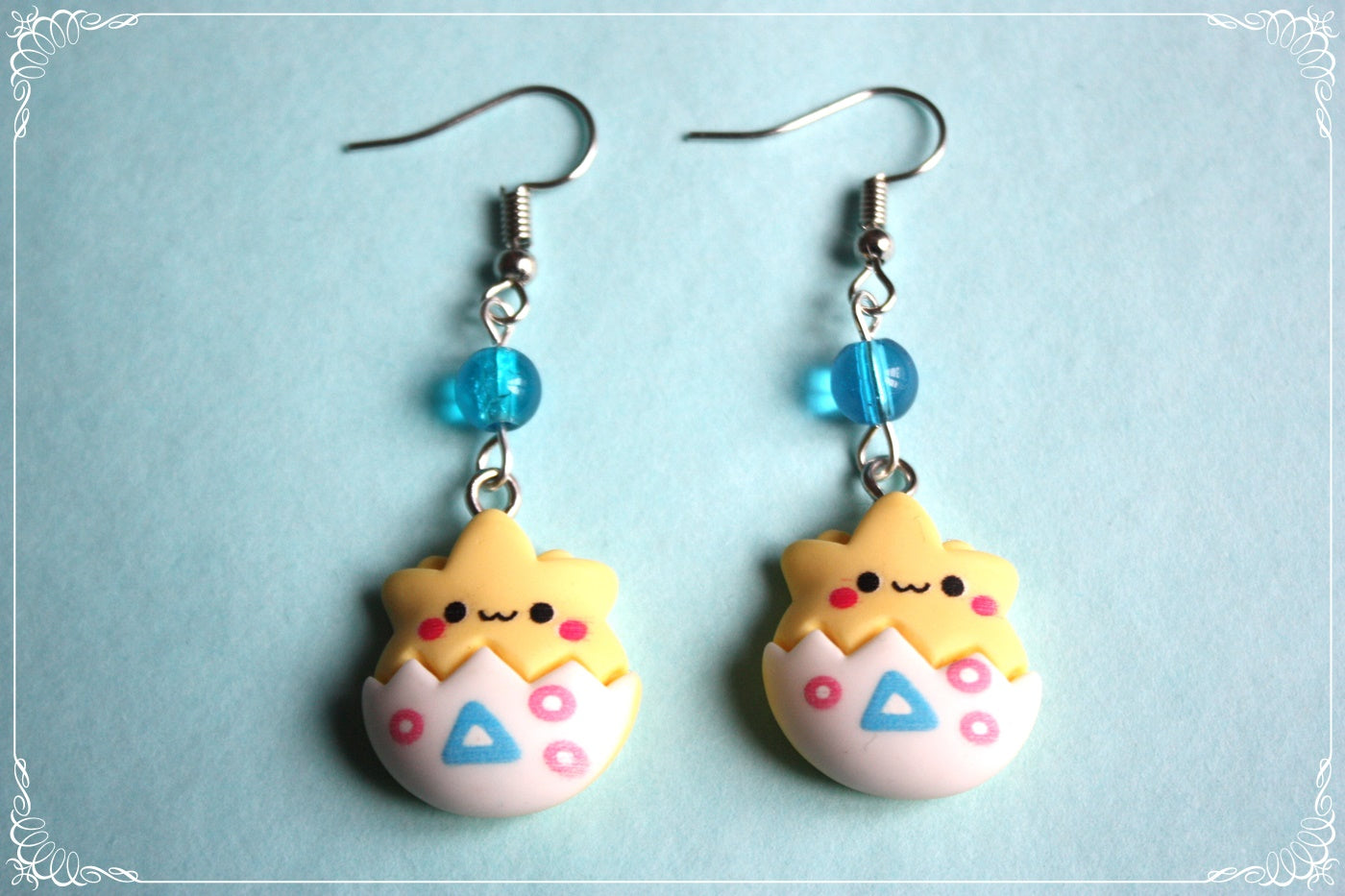 Boucles d'oreilles style "Pokémon"