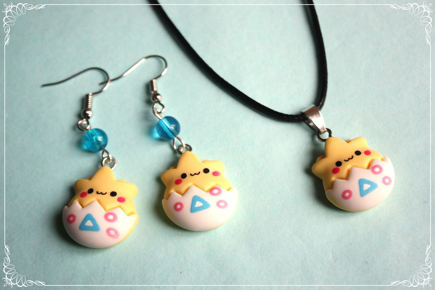 Boucles d'oreilles style "Pokémon"